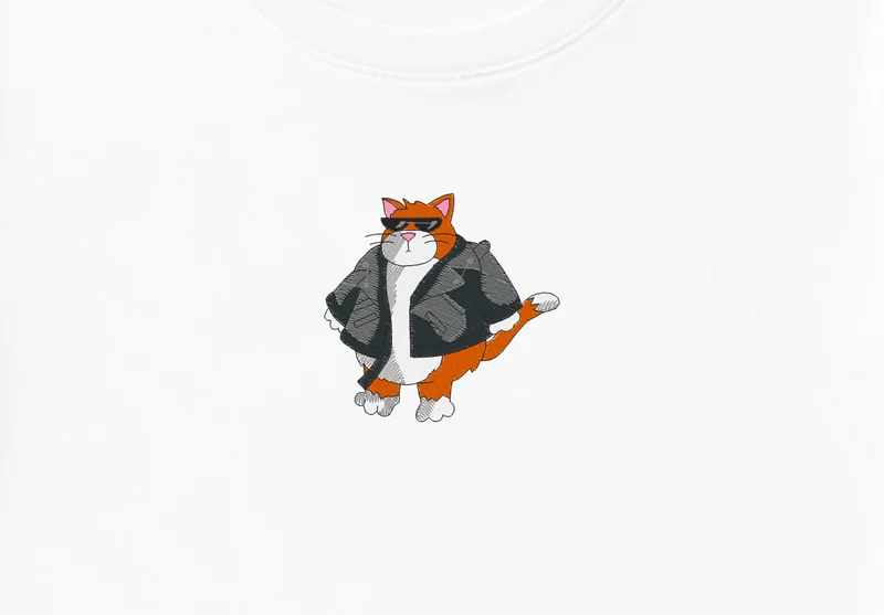 Tricou Pisica Rocker
