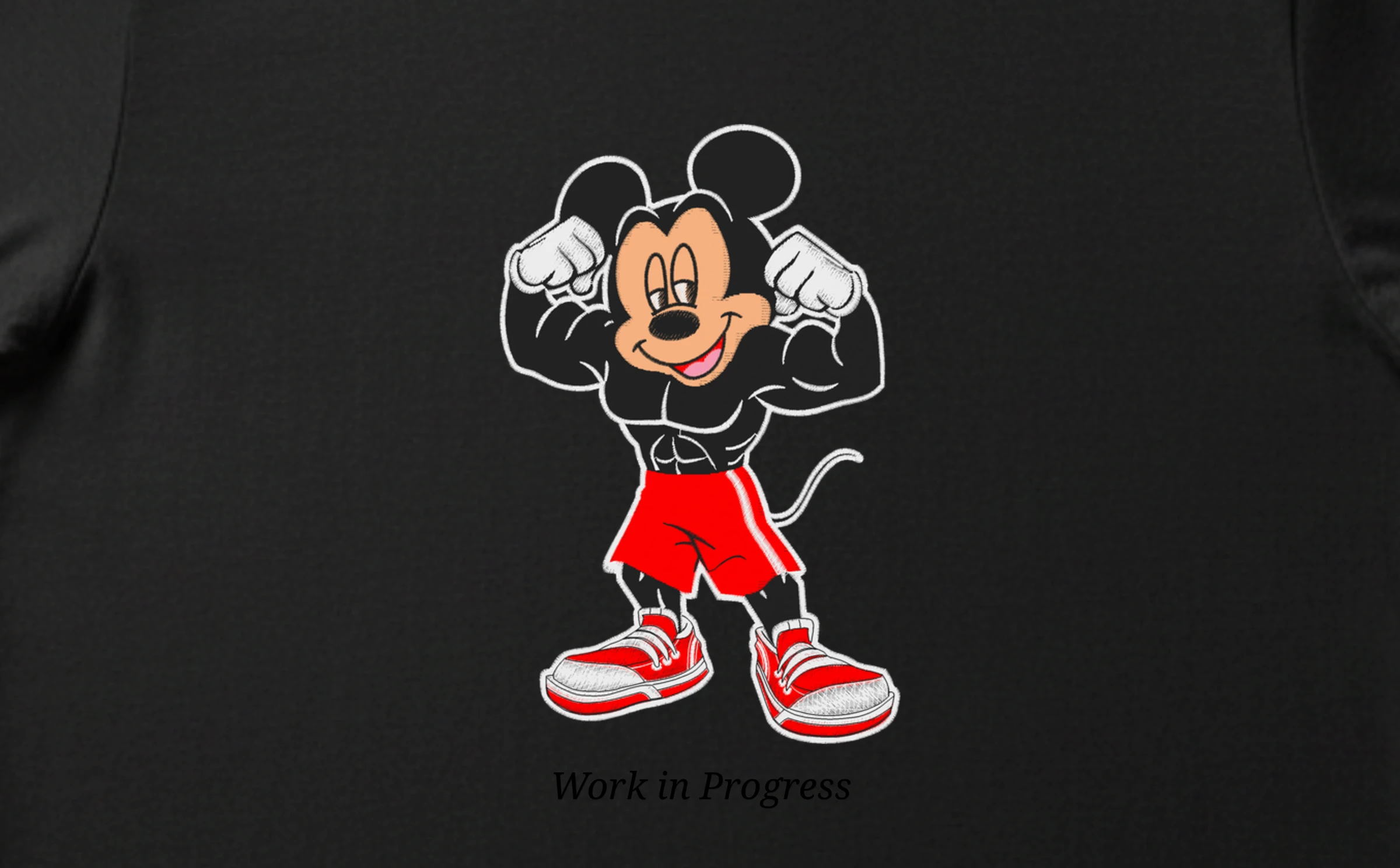 Tricou Mickey Musculos