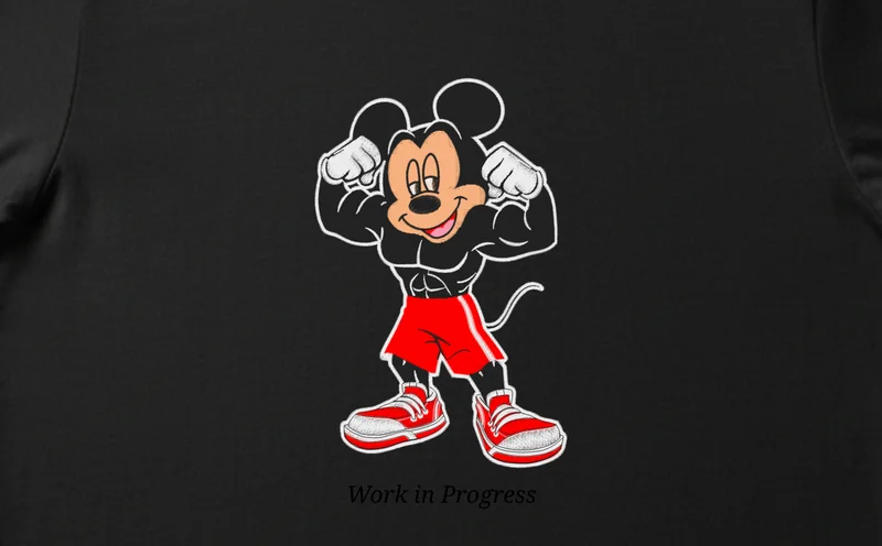 Tricou Mickey Musculos