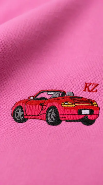 Tricou Dama Mașină Retro - 3