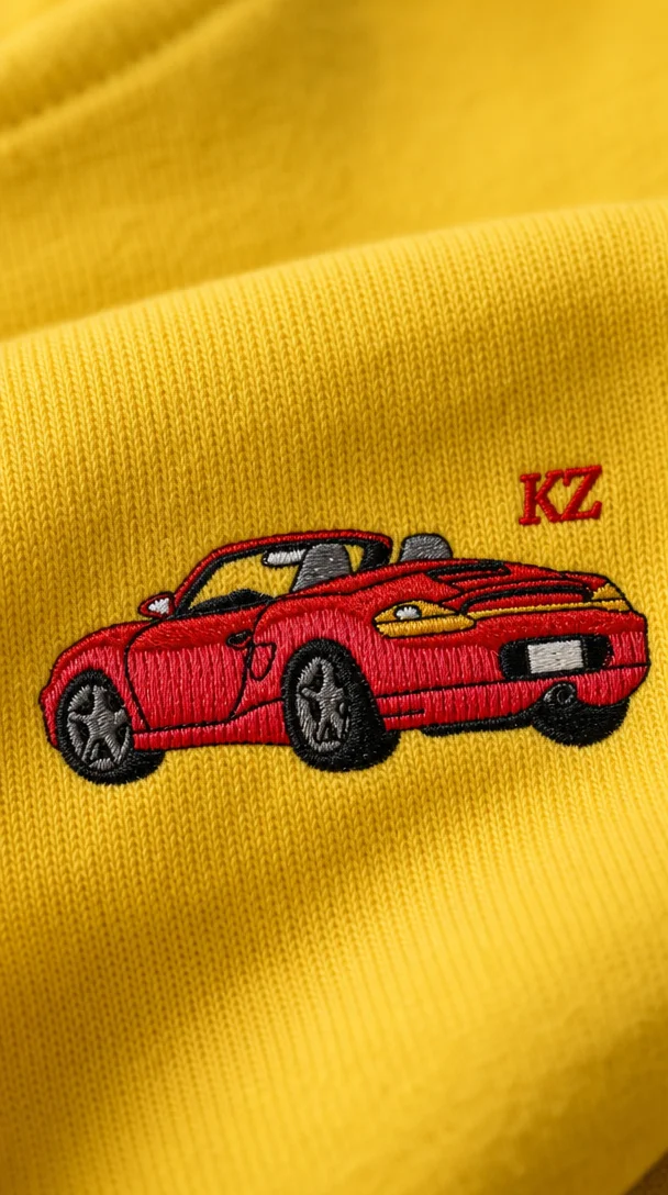Tricou Dama Mașină Retro