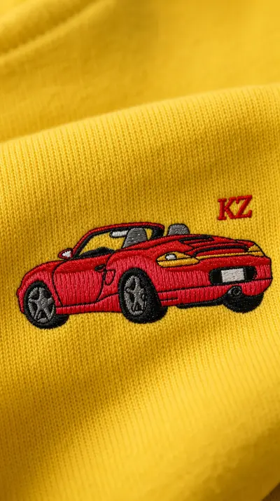 Tricou Dama Mașină Retro - 2