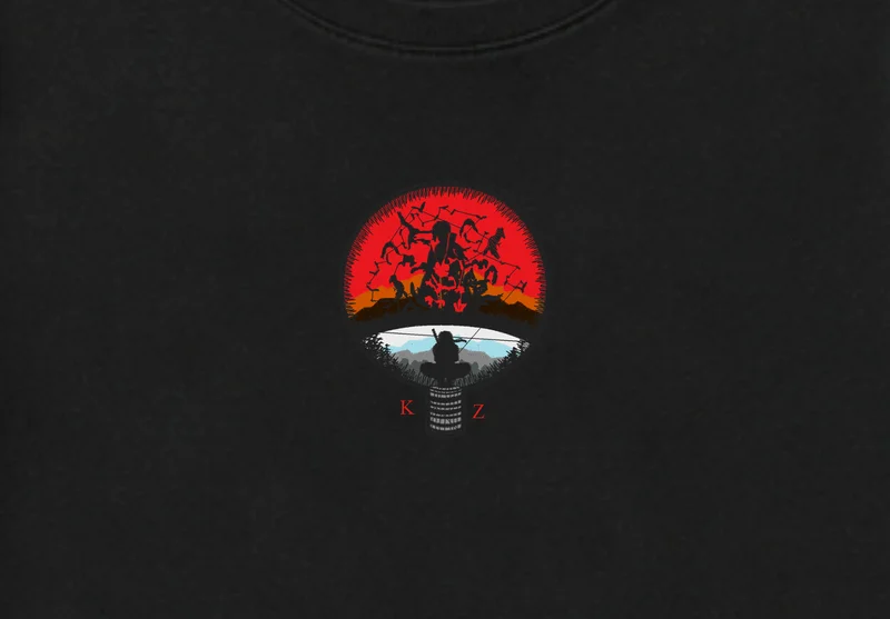 Tricou Uchiha Sharingan