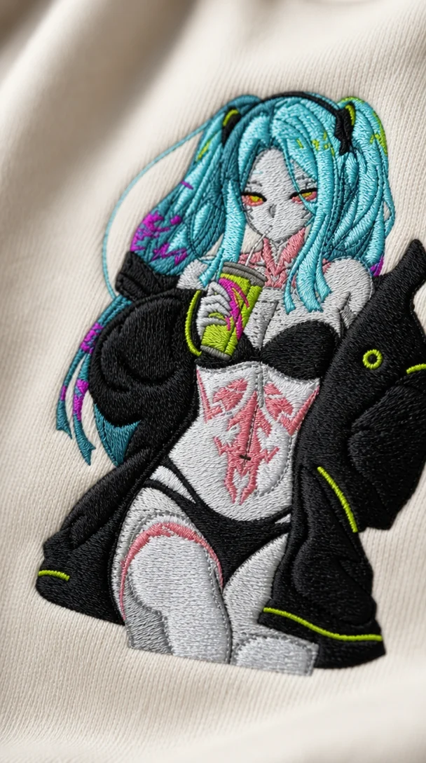 Hanorac Anime Cyberpunk