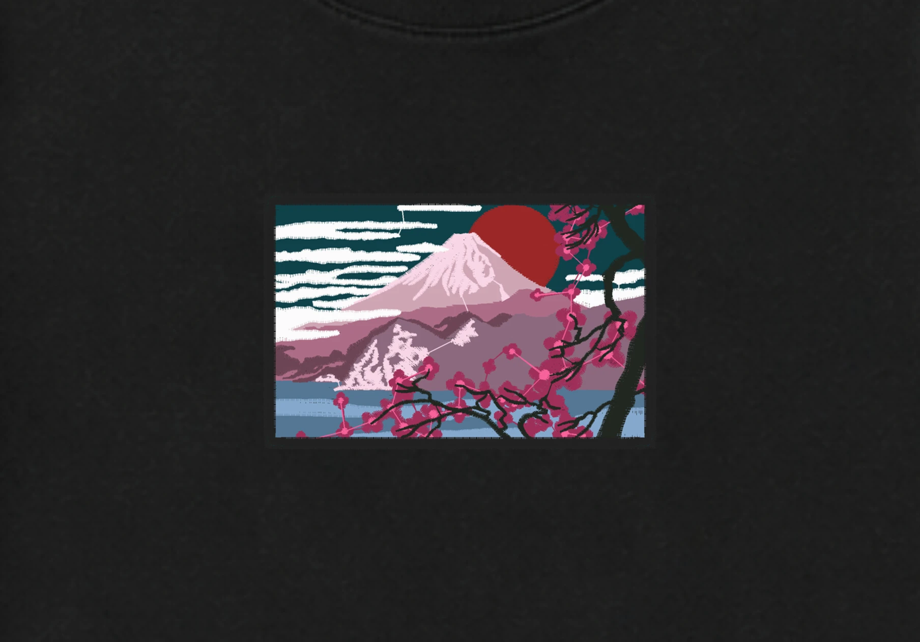 Tricou Fuji Sakura
