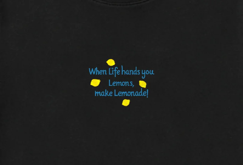 Tricou Mesaj Motivațional Lămâi