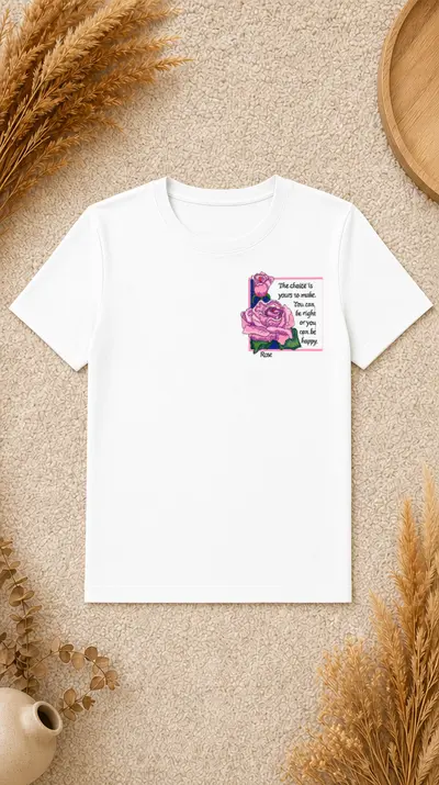 Tricou Rose Motivațional - 1
