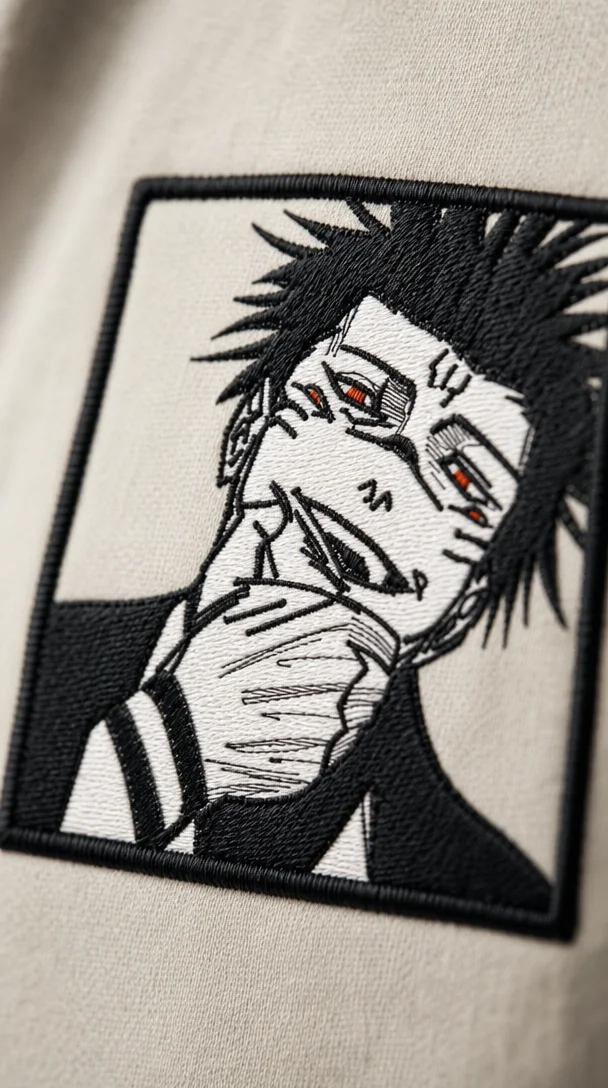 Hanorac Alb Jujutsu Kaisen Sukuna