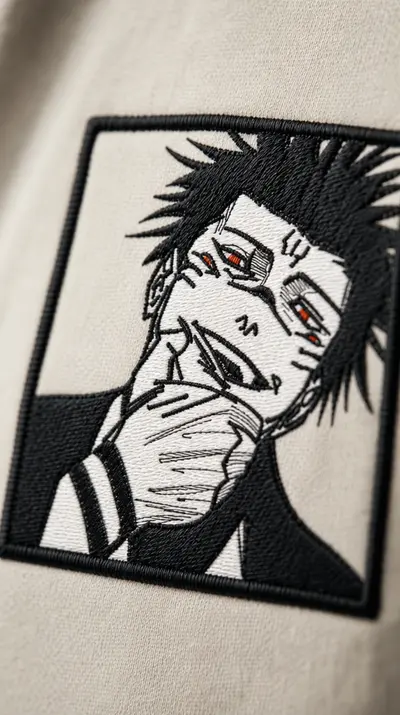 Hanorac Alb Jujutsu Kaisen Sukuna - 3