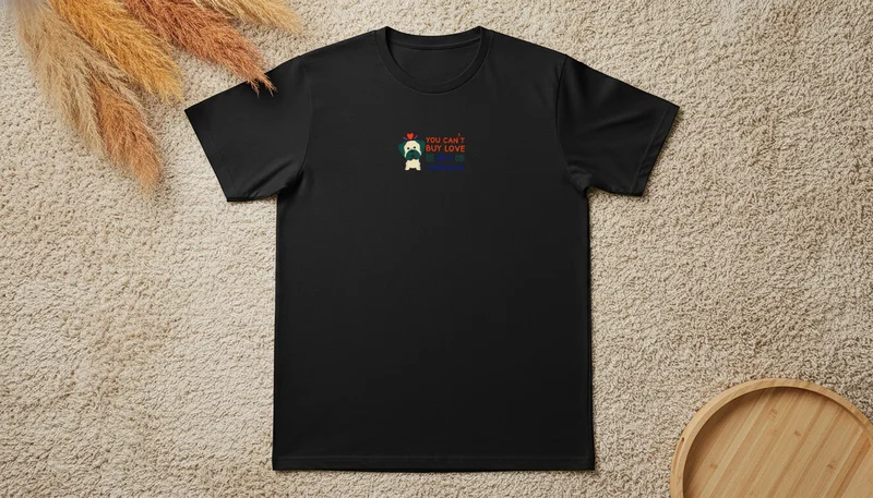 Tricou You Can't Buy Love Rescue