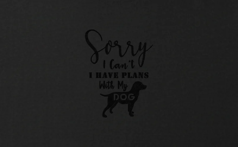 Tricou Sorry Plans