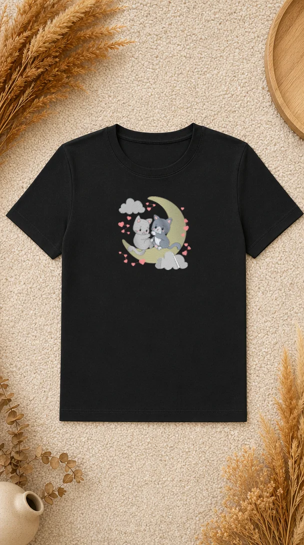 Tricou Pisicuțe Lună