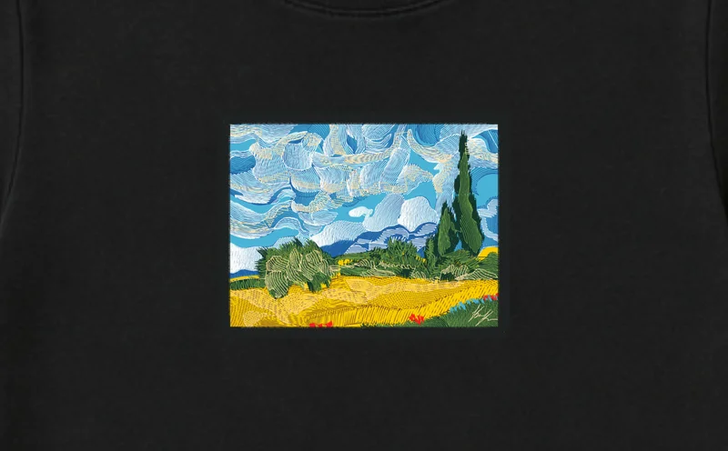 Tricou Peisaj Van Gogh
