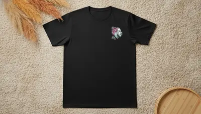 Tricou Bărbați Portret Artistic - 1