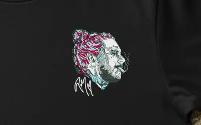 Tricou Bărbați Portret Artistic - 2