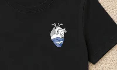 Tricou Inimă Oceanic - 2
