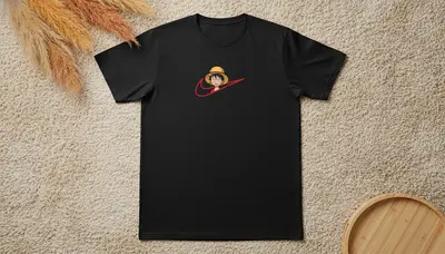 Tricou Băiat cu Pălărie de Paie - 2
