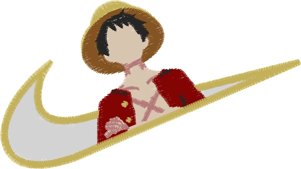 Broderie MONKEY D LUFFY