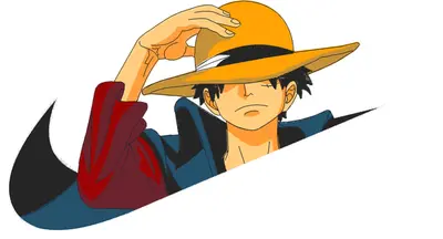 Broderie nike anime