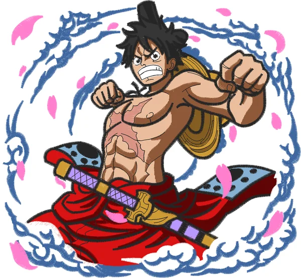 Broderie MONKEY D LUFFY