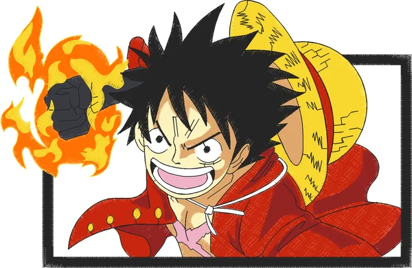 Broderie Luffy