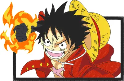 Broderie Luffy