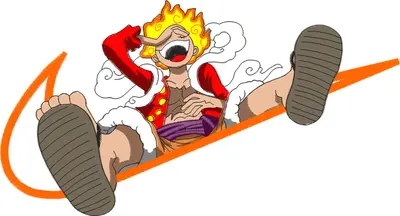 Broderie Nike MONKEY D LUFFY GEAR