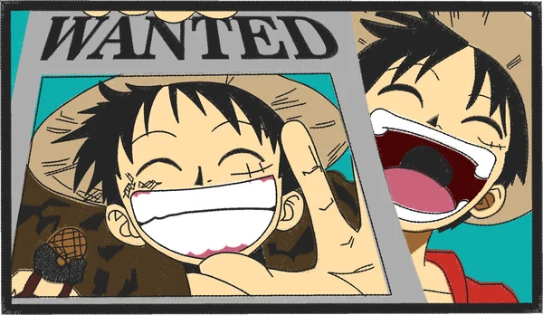 Broderie luffy box wanted