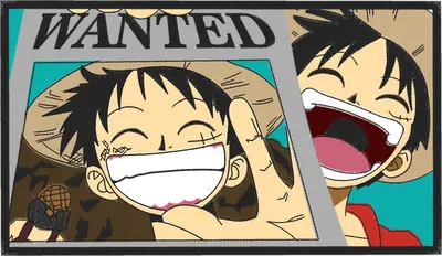 Broderie luffy box wanted