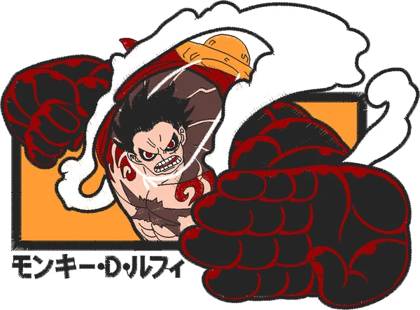 Broderie Luffy 4th Grear 4