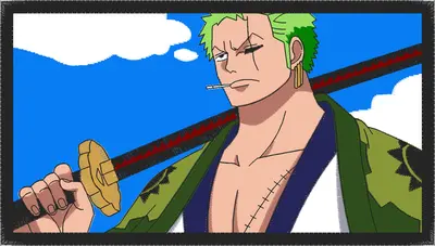 Broderie zoro zoro