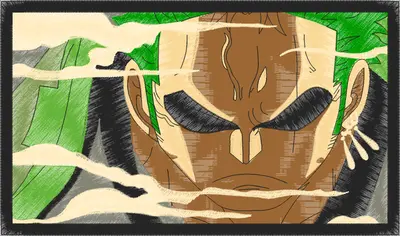 Broderie roronoa zoro