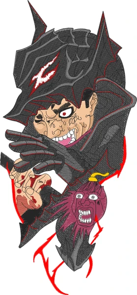 Broderie Berserk Guts