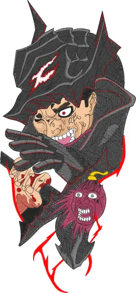Broderie Berserk Guts