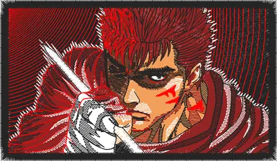 Broderie GUTS SOLO PES