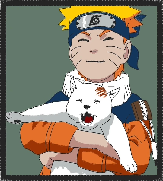 Broderie (AED 718) NARUTO