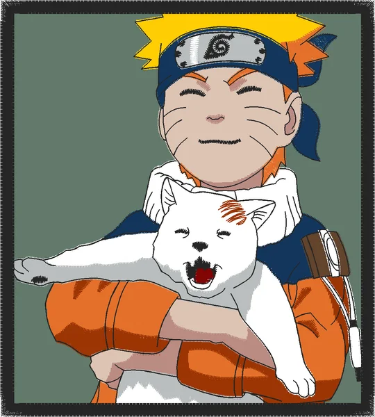 Broderie (AED 718) NARUTO
