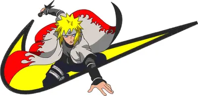 Broderie Naruto Minato Namikaze AWED78 Nike